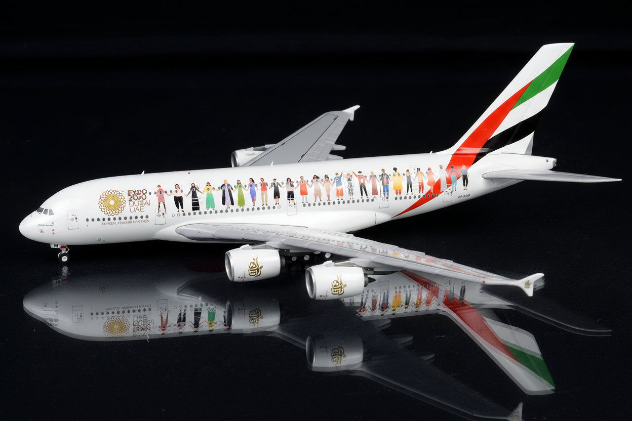 Emirates Airbus A380-800 “Year of Tolerence Livery” A6-EHD 1/400 Diecast Scale Model GeminiJets