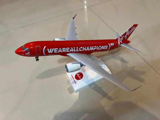 AirAsia Airbus A320 (We are all Champions Livery) 1/150 Scale Model