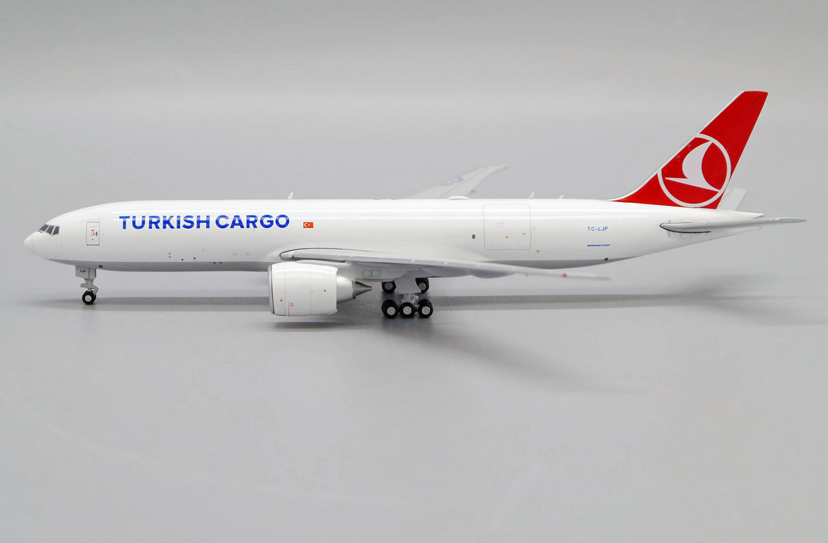 Turkish Cargo Boeing B777-200LRF TC-LJP 1/400 Scale Diecast Model JCWings