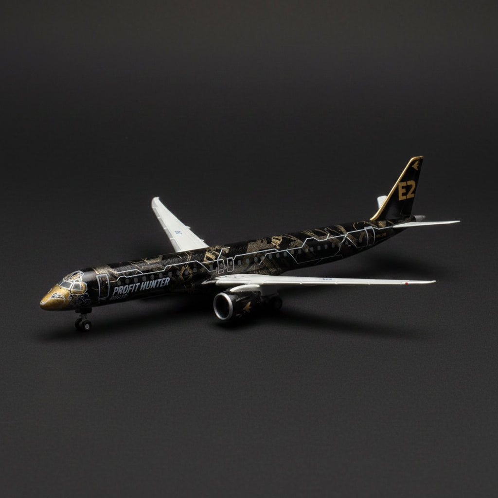 Profit Hunter Embraer E-195 E2 PR-ZIQ 1/500 Diecast Model Herpa