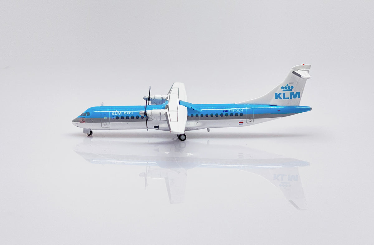 KLM Exel ATR72-200 PH-XLH 1/400 Scale Diecast Model JCWings