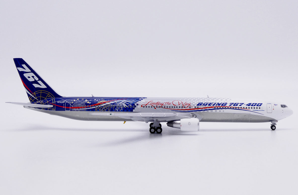 Boeing In House Leading The Way Livery B767-400ER N76400 1/400 Diecast Scale Model JCWings
