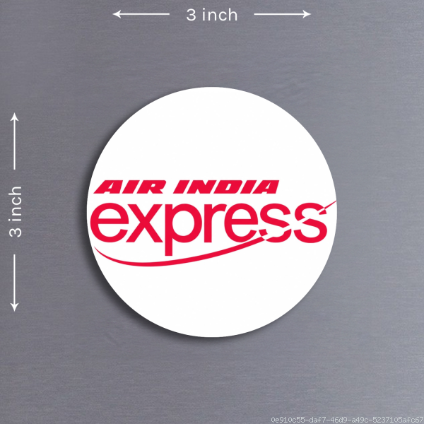 Air India Express Acrylic Fridge Magnet