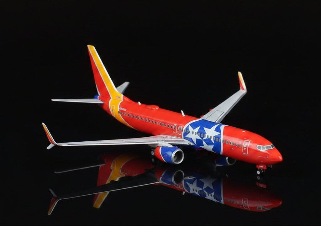 Southwest Airlines Tennessee One Boeing B737-800S N8620H 1/400 Diecast Scale Model GeminiJets