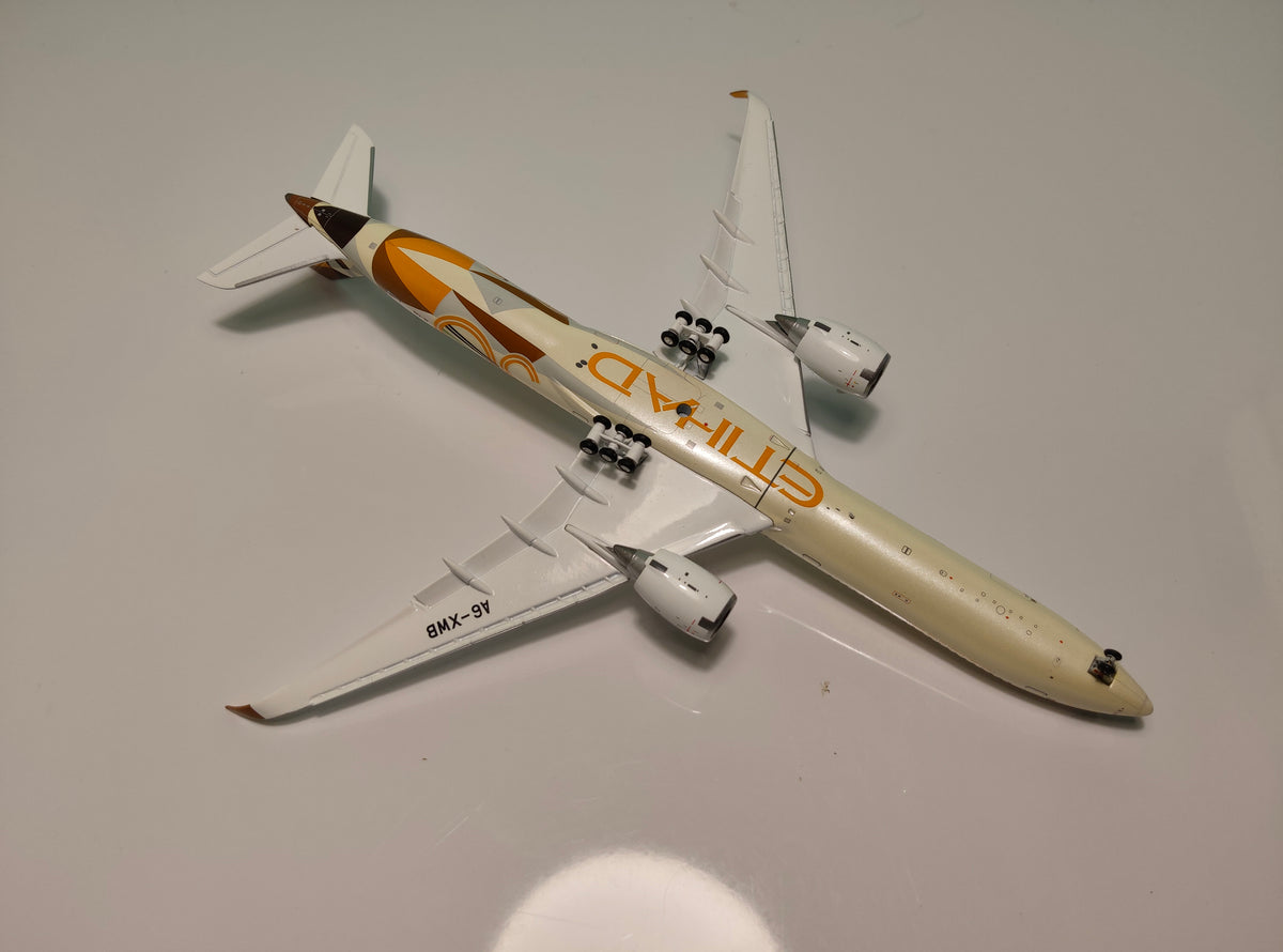 Etihad Airways Airbus A350-1000 A6-XWB Year of the 50th Livery 1/400 Scale Diecast Model JCWings