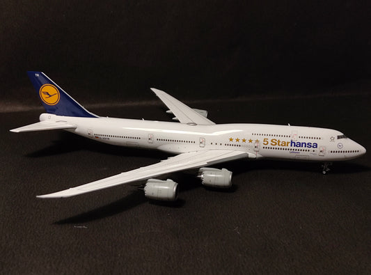 Lufthansa 5 Starhansa B747-8i D-ABYM 1/400 Diecast Scale Model HXModels