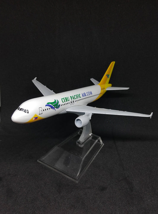 സെബു പസഫിക് എയർ എയർബസ് A320 RP-C3189 16cms വിമാന മോഡൽ