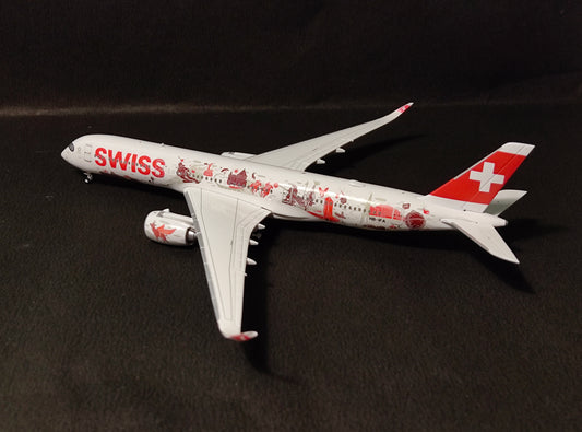Swiss International Airlines Wanderlust A350-900 HB-IFA 1/400 Diecast Scale Model JCWings