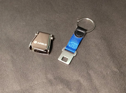 Airbus Seat Belt Keychain Accessories