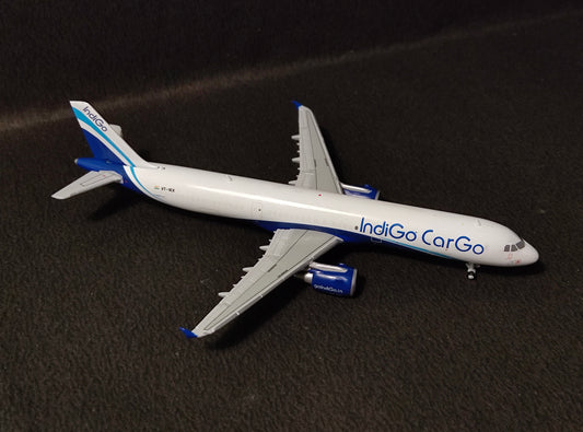 IndiGo Cargo Airbus A321 P2F VT-IKX 1/400 Diecast Scale Model JCWings