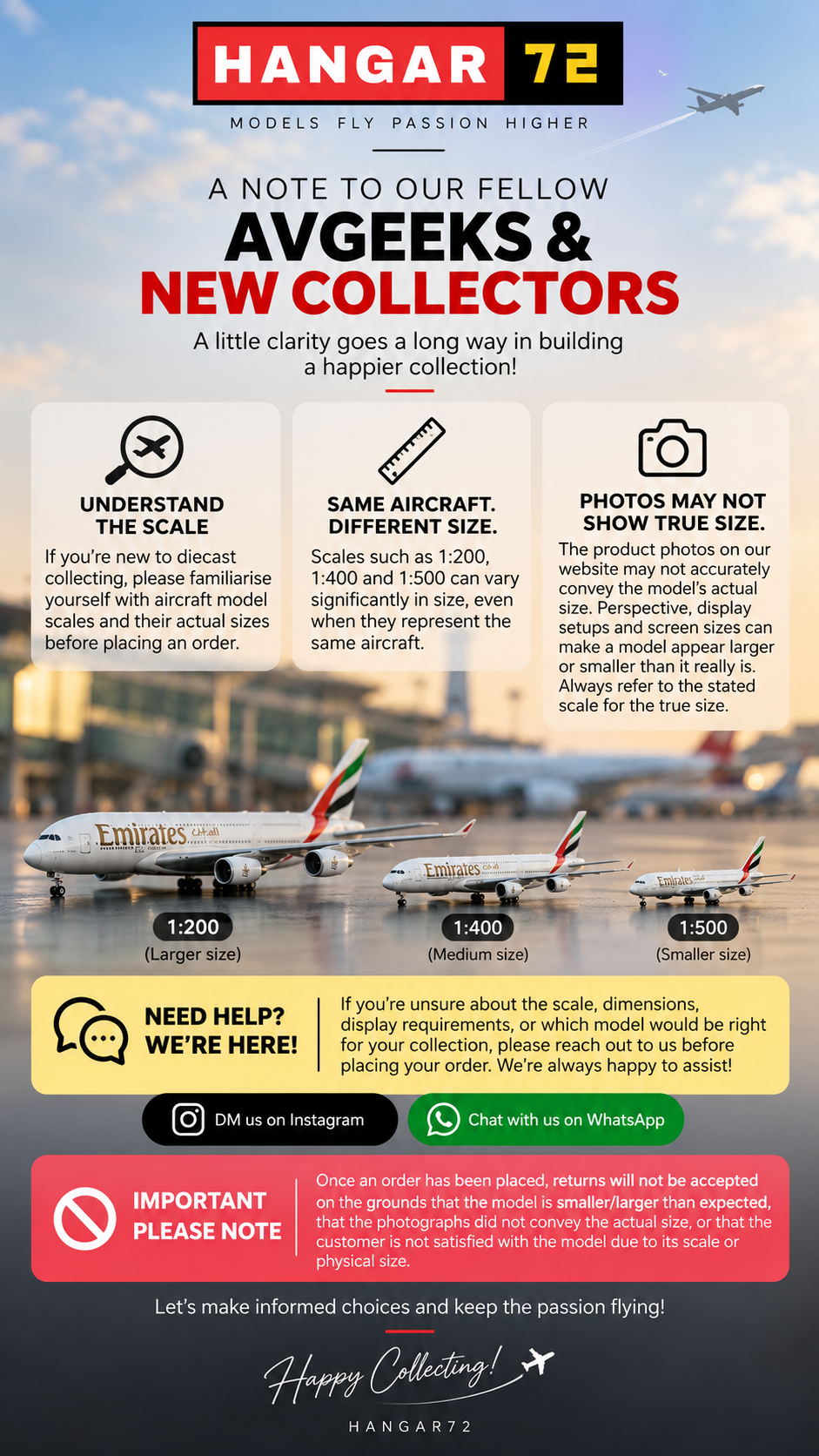 A Note to Our Fellow AVGeeks & New Collectors