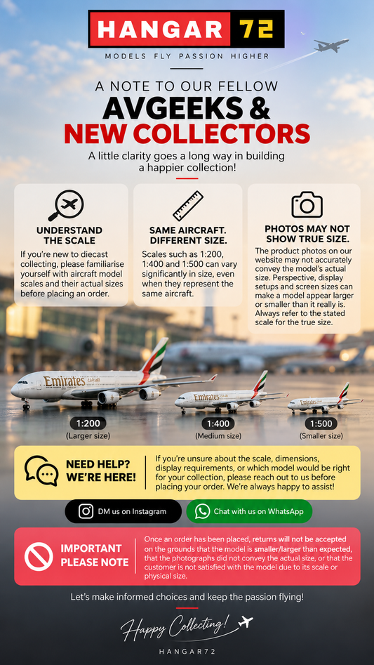 A Note to Our Fellow AVGeeks & New Collectors