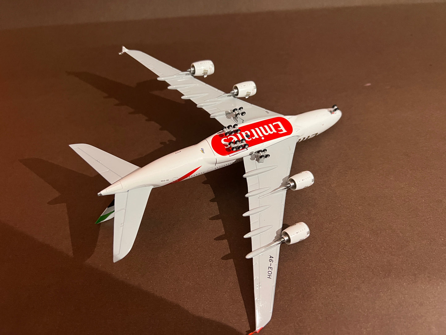 Emirates Airbus A380-800 A6-EOH 1/400 Diecast Scale Model Geminijets