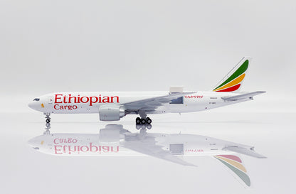 Ethiopian Cargo (Interactive) Boeing B777-200F ET-AWE 1/400 Scale Diecast Model JCWings