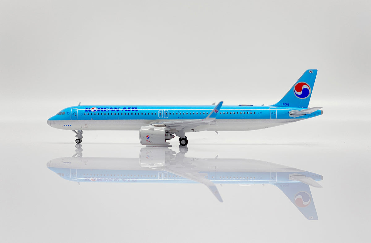 Korean Air Airbus A321neo HL8505 1/400 Diecast Scale Model JCWings