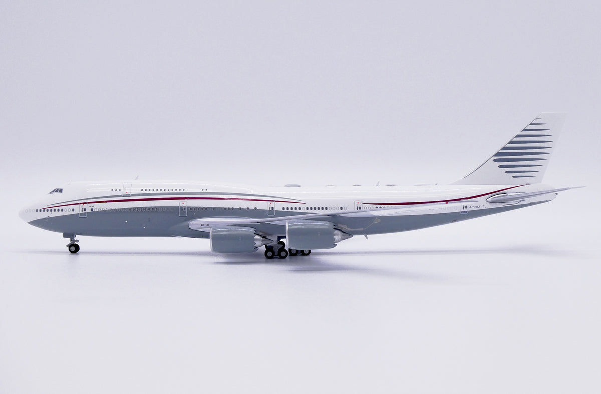 Qatar Amiri Flight Boeing B747-8(BBJ) A7-HBJ 1/400 Scale Diecast Model JCWings