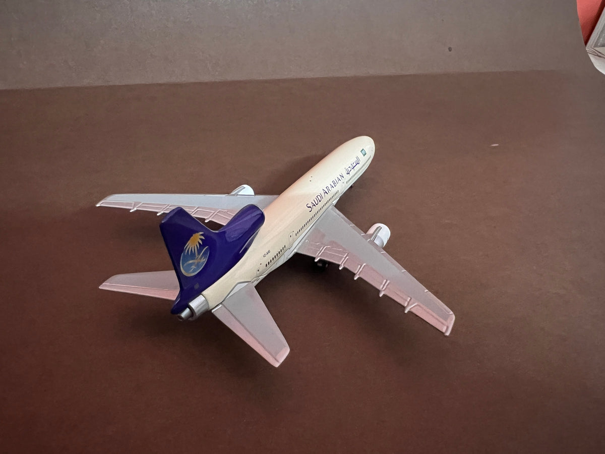 Saudi Arabian Lockheed L-1011-385-1-15 Tristar 1/400 Scale Diecast Aircraft Model GeminiJets