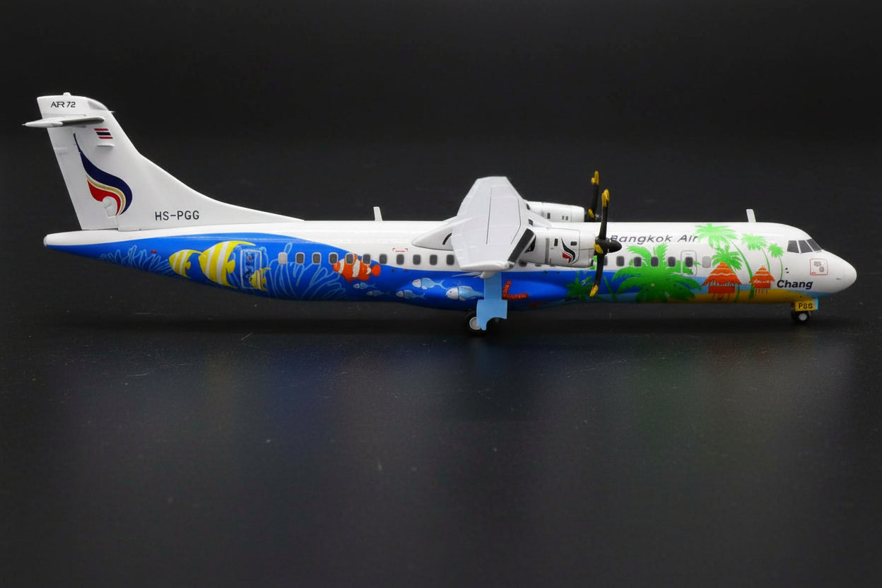 Bangkok Airways ATR-72-500 HS-PGG 1/400 Diecast Scale Models JCWings