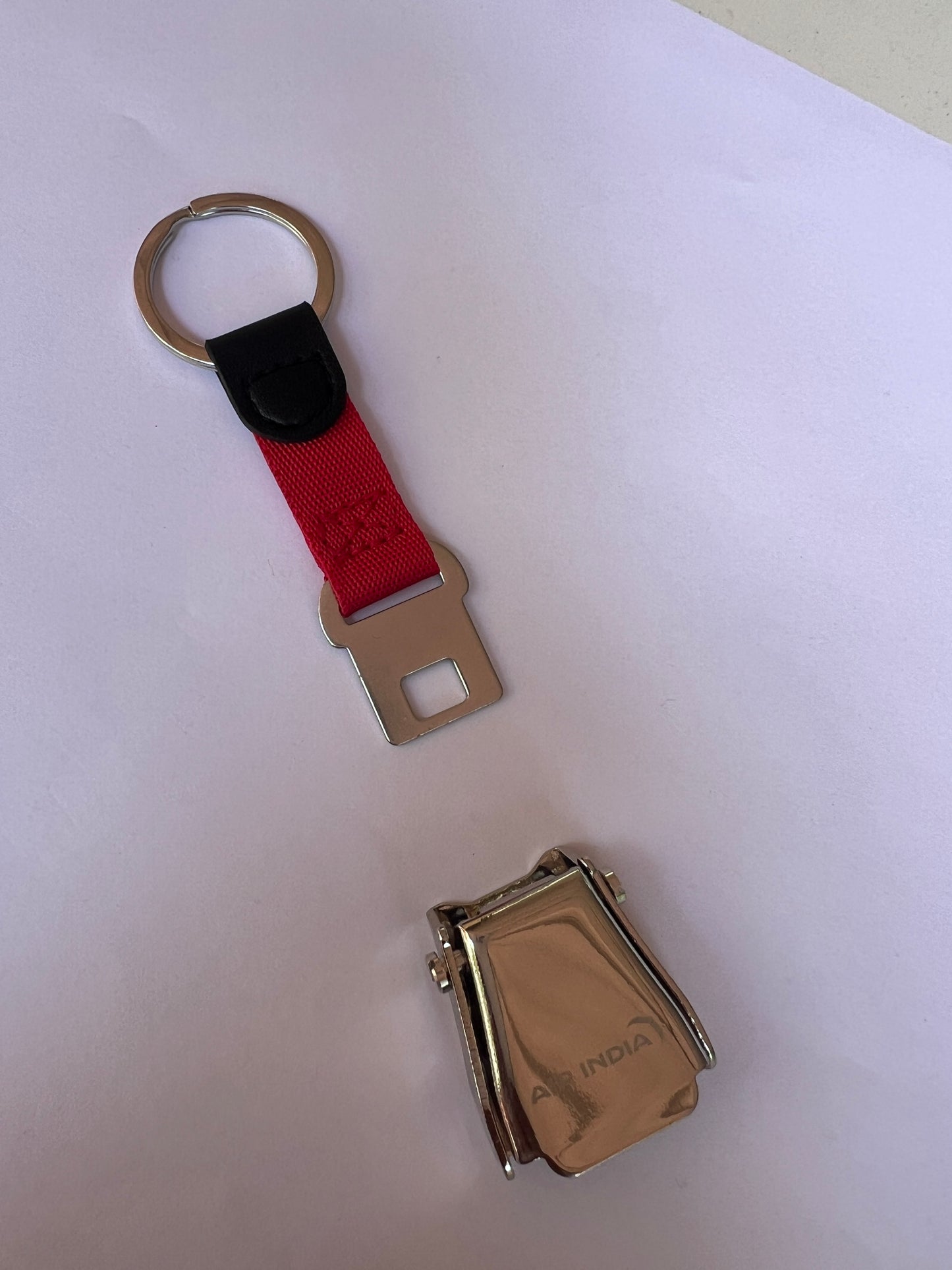 Air India Seat Belt Keychain  Accessories