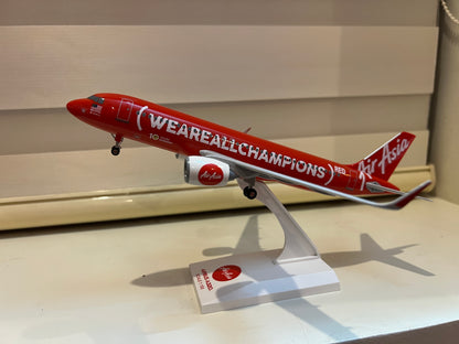 AirAsia Airbus A320 (We are all Champions Livery) 1/150 Scale Model