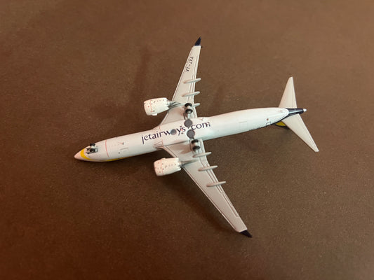 Jet Airways Boeing 737 MAX 1/400 VT-JXA Diecast Scale Model JCWings