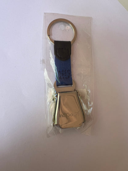 Indigo Airlines Seat Belt Keychain Accessories