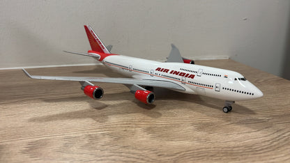 Air India Boeing 747-400 VT-ESP 30cms Snap Fit Airplane Model