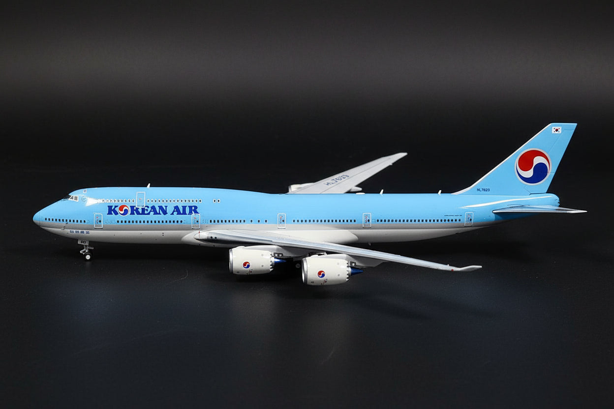 [PRE-ORDER] Korean Air B747-8i HL7633 1/400 Diecast Scale Model HXModels