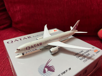 Qatar Airways Boeing 787-9 A7-BHF 1/400 Diecast Scale Model Aviation400