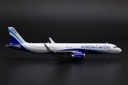[PRE-ORDER] Indigo Cargo Airbus A321 P2F VT-IKW 1/400 Diecast Scale Model JCWings