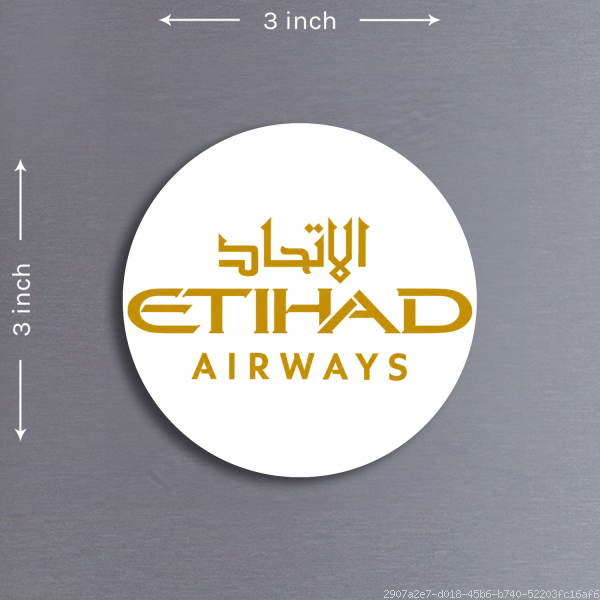 Etihad Airways Acrylic Fridge Magnet