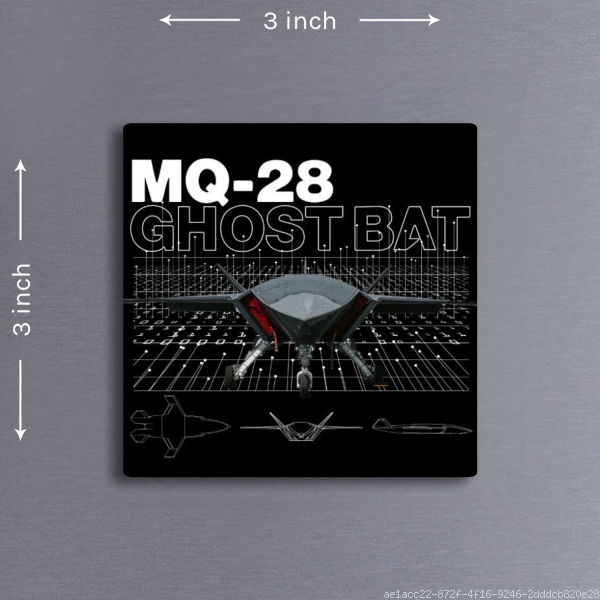 MQ-28 Ghost Bat Acrylic Fridge Magnet