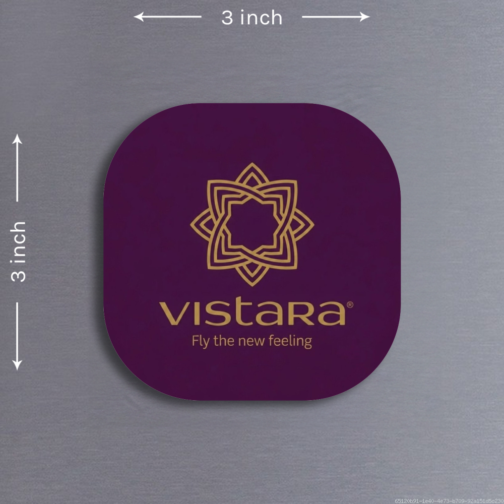 Vistara Acrylic Fridge Magnet