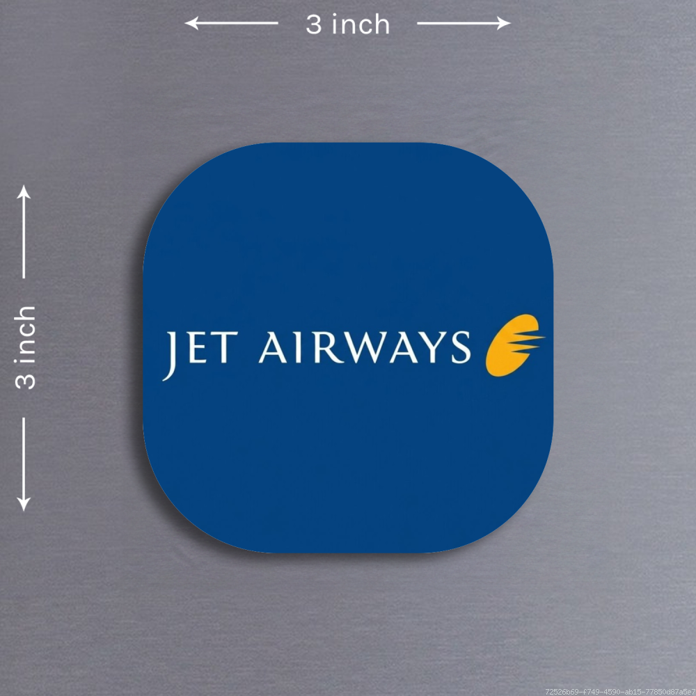Jet Airways Acrylic Fridge Magnet