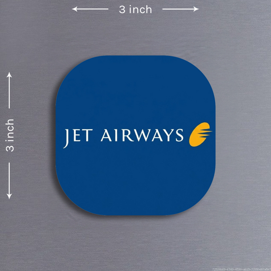Jet Airways Acrylic Fridge Magnet