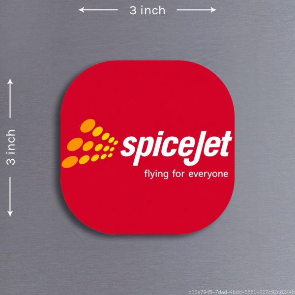 SpiceJet Acrylic Fridge Magnet