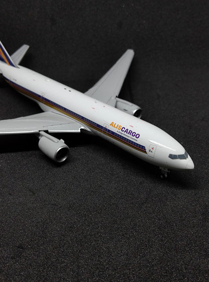 Alis Cargo Boeing B777-200ER EI-GWB 1/400 flaps down version Diecast Scale Model JCWings