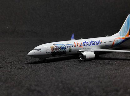 FlyDubai Boeing B737MAX-8 A6-FKB (Argentina Campeón Livery) 1/400 Diecast Scale Model Phoenix