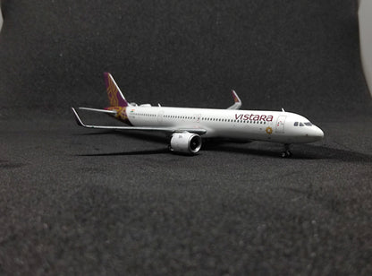 Vistara Airbus A321NEO VT-TVB 1/400 Scale Diecast Model JCWings