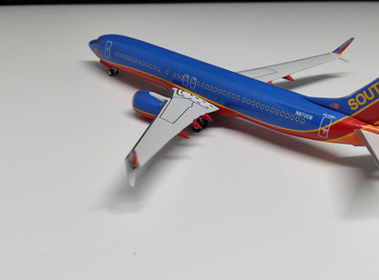 Southwest Airlines Boeing B737MAX-8 N872CB (Colleen Barrett Heroine of the Heart Sticker) 1/400 Diecast Scale Model NGModels