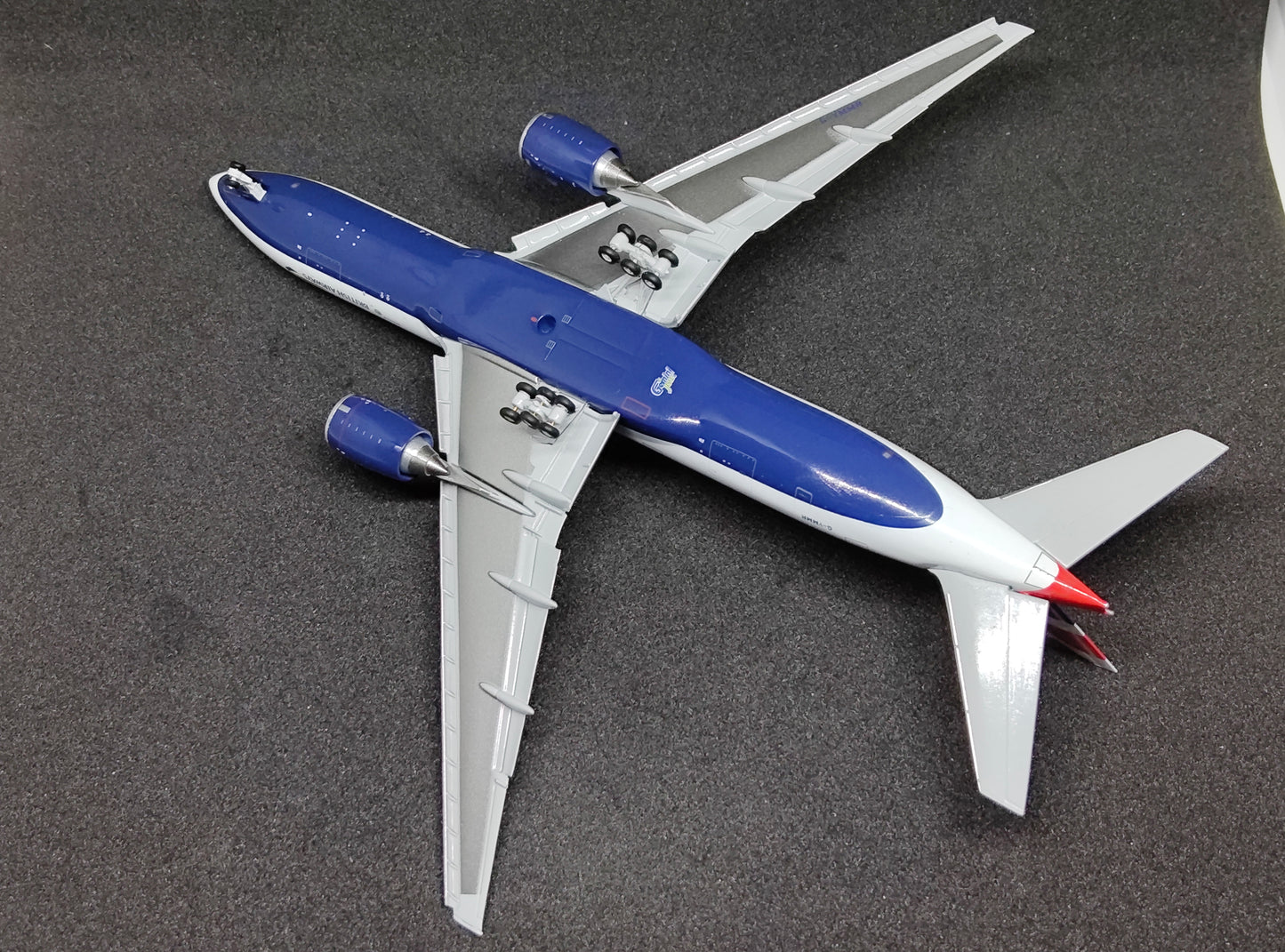 British Airways Boeing 777-200LR (oneworld livery) G-YMMR 1/400 Diecast Scale Model GeminiJets