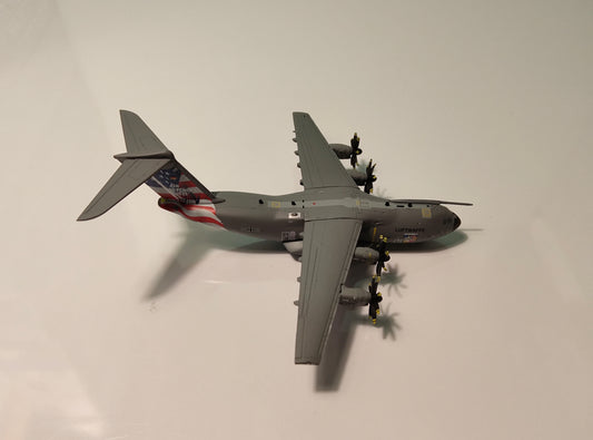 Luftwaffe Airbus A400M (Air Defender 2023 Tail Livery) 5421 1/400 Diecast Scale Model GeminiMacs