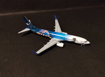 Xiamen Airlines Universal Beijing Resort Jurassic World Isla Nublar Boeing B737-800 B-5487 1/400 Diecast Scale Model NGModels