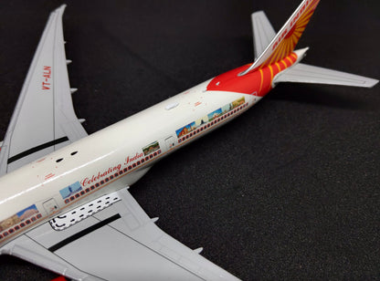 Air India Boeing 777-300ER (Celebrating India Livery) VT-ALN 1/400 Diecast Scale Model JCWings