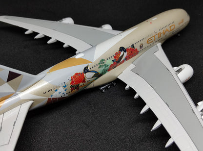 Etihad Airways Airbus A380-800 A6-APD (Choose South Korea Livery) detachable landing gear 1/400 Aircraft Scale Model Aviation400