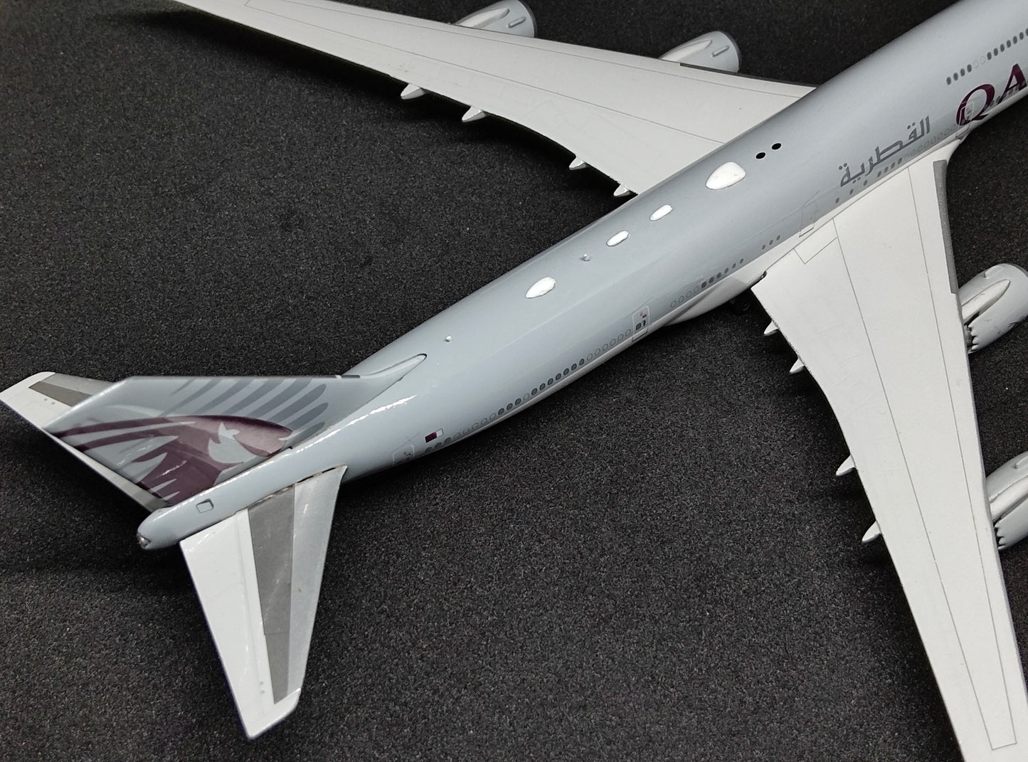 Qatar Amiri Flight Boeing 747-8i A7-HBJ 1/400 Diecast Scale Model Phoenix