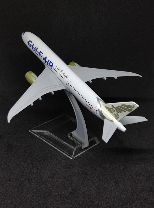 ഗൾഫ് എയർ ബോയിംഗ് B787-9 ഡ്രീംലൈനർ A9C-FA 16 സെന്റീമീറ്റർ വിമാന മാതൃക