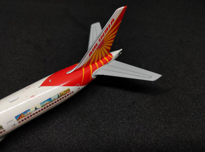Air India Boeing 777-300ER (Celebrating India Livery) VT-ALN 1/400 Diecast Scale Model JCWings