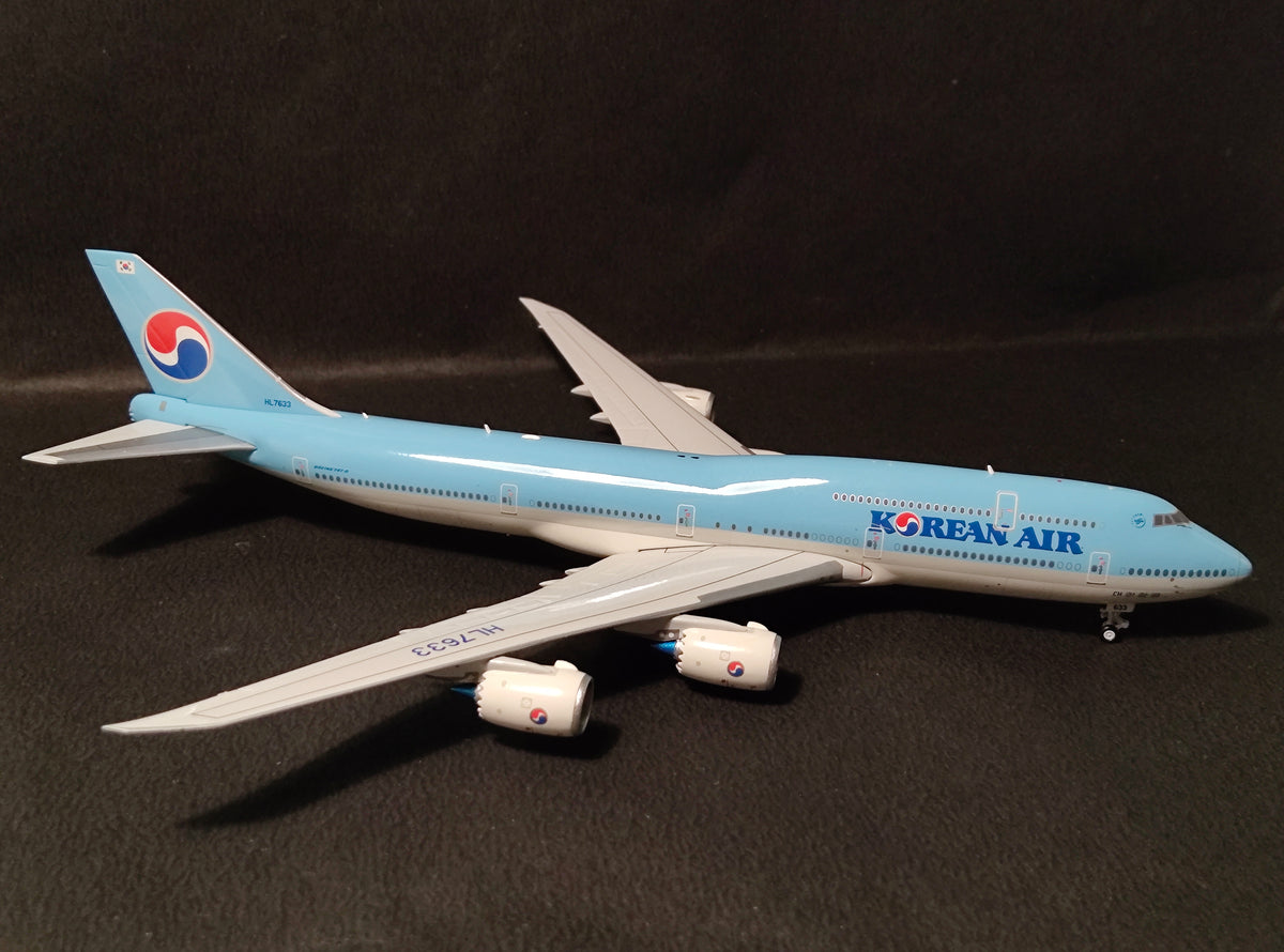 Korean Air B747-8i HL7633 1/400 Diecast Scale Model HXModels