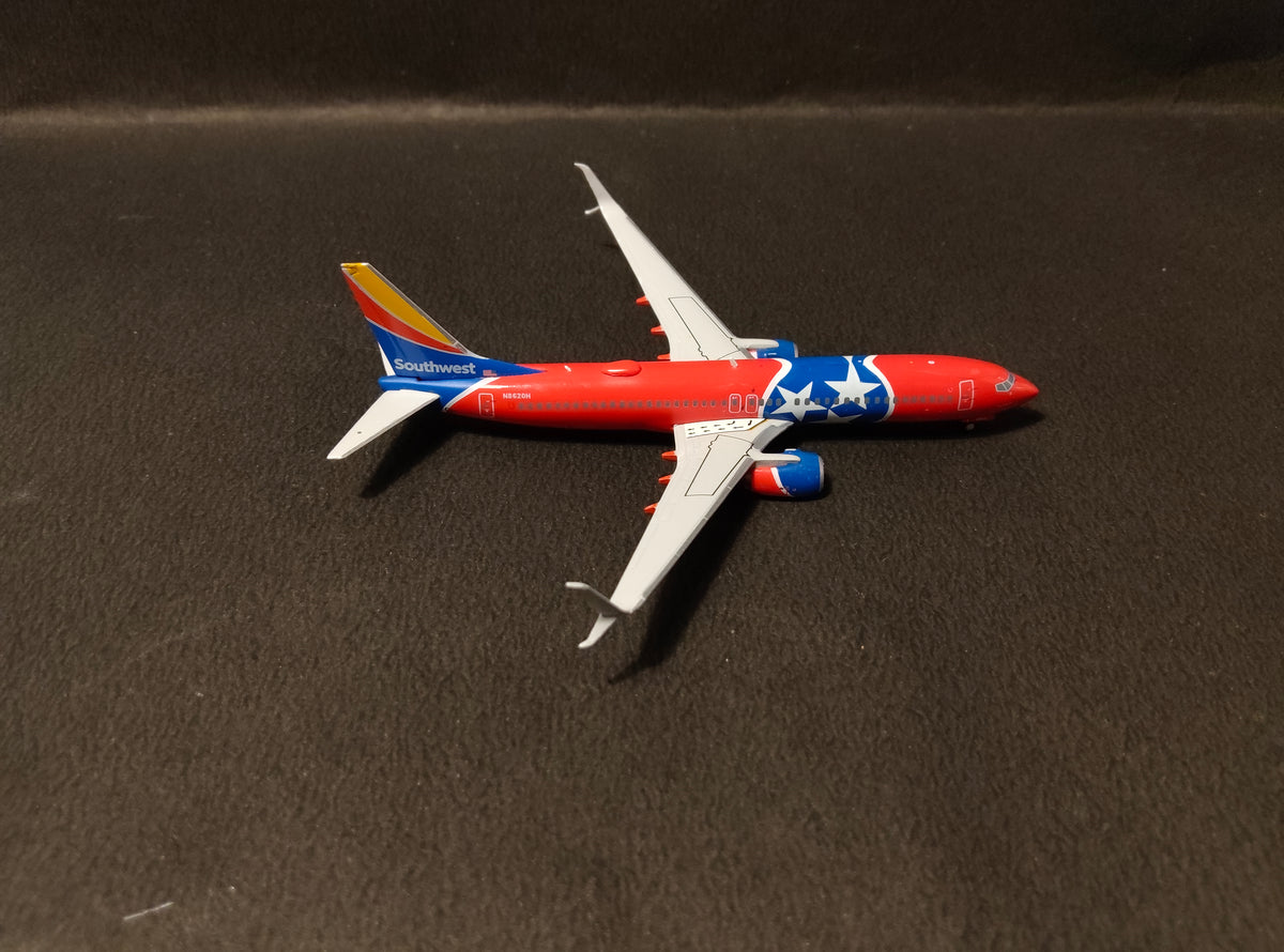 Southwest Airlines Tennessee One Boeing B737-800S N8620H 1/400 Diecast Scale Model GeminiJets